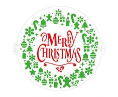 Decora 9270978 Pochoir guirlande Merry Christmas à 25 cm
