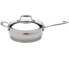 Berghoff 1103297Â Zeno Casserole avec Couvercle, Manche Long, 4,2Â L