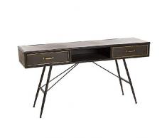 Dcasa Console en mÃ©tal Vintage Tiroirs Rangement de dÃ©corations Festivales Articles pour la Maison Unisexe Adulte, Couleur Unique