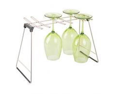 InterDesign 57045EU Classico Support de SÃ©chage pour Verre Ã Vin Satin