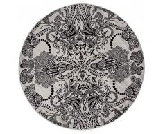 Vallila SyvÃ¤meri Ã 140 cm, Argile au Design Ã©lÃ©gant, Tapis Rond en Viscose, 140 x 140 cm