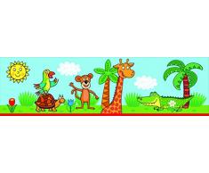 AG Design 1 Autocollant Mural PVC Film, Multicolore, 5 x 0,14 m