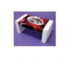 Faberplast Plateau Desayunos dans la lit, méthacrylate et PVC espumado, Blanc, 66 x 36 x 30 CM