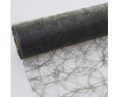 HKT Home Deco Sizoweb Chemin de table gris foncé 60 cm Rouleau 25 m â 64 032-R 600