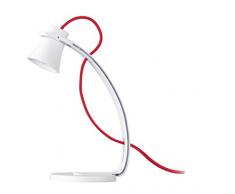 Les emos z7501Â W, lampe de table LED George Blanc, Plastique, Blanc, 14Â x 12Â x 30, 5Â cm