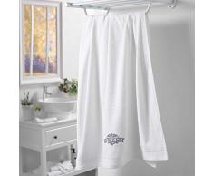douceur dinterieur Vintage DRAP DE BAIN, Blanc, 90 x 150 CM