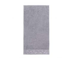 Sancarlos Pierres Serviette, 100% Coton éponge, Gris, Coiffeuse