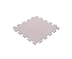 Iris Ohyama - Tapis de protection de sol puzzle 8 pièces emboitables / Matelas de Gym / Fitness en Mousse EVA - JTM-30 - Beige, 30 x 30 x 1 cm
