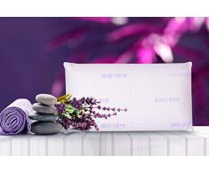 Bezen Oreiller Lavande 70 cm Blanc