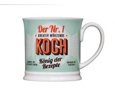 H&H 195000055 Tasse, Porcelaine, Mehrfarbig, 12 x 8,7 x 8,7 cm