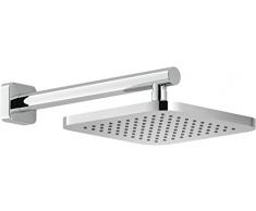 Nobili Teknobili Loop AD138/42CR + AD139/79CR Bras de Douche Mural avec pommeau chromÃ©