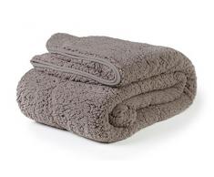 Dutch Decor Plaid Garan 130x180 cm Taupe - Couvertures - Couverture pour Le canapÃ©