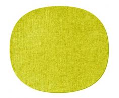 Hey-Sign Eames Plastic sidechair Coussin de Chaise, Laine Vierge, Verde 25ar, 35x31x0,5 cm