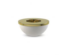 Cooee Design Light Bowl Bougeoir CÃ©ramique Blanc 8 cm