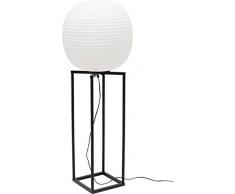 Kare Frame Ball Lampadaire Blanc