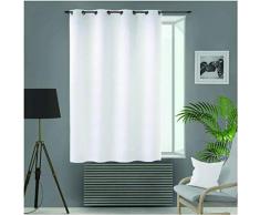 Soleil docre Flash Rideau occultant, Blanc, 140 x 180 cm