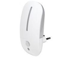 Airam Denver Veilleuse avec capteur crépusculaire et de mouvement 1,8 W, Blanc, 115 x 58 x 62 mm