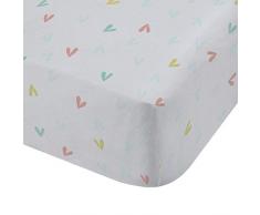 Catherine Lansfield Drap-Housse pour lit de 90 cm Moderne 90x200 Multicolore