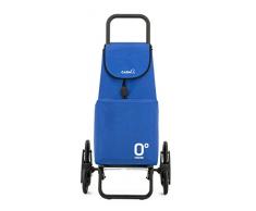 GARMOL Chariot de Courses 66L Bleuâtre