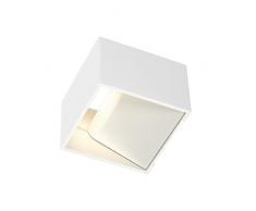 Applique murale - Carrée - A Led - 5 W - 3000K - SLV Logs In - IP20 - Blanc
