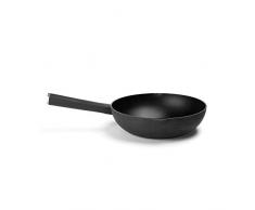 Guzzini Cooking Wok, Attila Veress, 46,5 x 29,5 x H 10 cm, chromÃ©