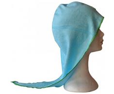 Fibao Turban seche Cheveux (Bleu Lagon)