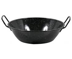 Esmaltaciones la Estrella Plat à Paella Profond Jaspé 28 cm 4,3 L