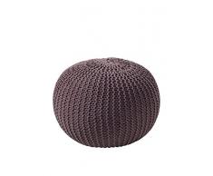 Wink design - Beaumont - Pouf - coton - marron