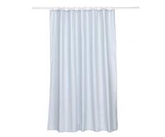 kela Laguna Rideau de Douche, Polyester, Gris Clair, 180x200cm