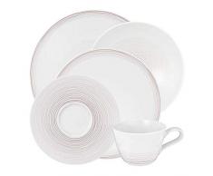 Seltmann Weiden 001.738574 Fashion Ammonit Service de table 30 piÃ¨ces Marron