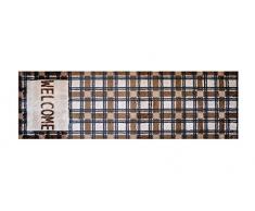 LifeStyle-Mat Paillasson Bienvenue pour Porte dentrée intérieur extérieur Tapis Antidérapants Lavable