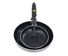Royalford Lot de 2 poÃªles Ã frire 18 cm 26 cm Spatule incluse
