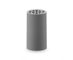 Cooee Design Tube Vase CÃ©ramique Gris INOX 11 cm