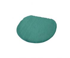 Kleine Wolke Tapis pour abattant WC Soft 47x50 cm en Vert/Gris, Polyacrylique, 20x20x5 cm