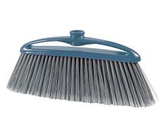 Perfetto - Liberty - Balai pour intérieur, Plastique, Bleu Avion ou Blush, 34 x 5,5 x 15,5 cm