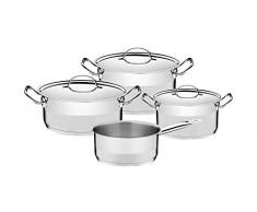 Tramontina 65620116 Professional Set de 4 casseroles Acier 18/10