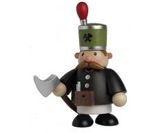 KWO Olbernhau NoÃ«l Allemand 25008 Fumer Miner RÃ¤uchermÃ¤nnchen Mini encens 10 cm
