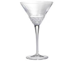 BORMIOLI LUIGI 027240 Roma1960 Lot de 6 verres à Martini, verre, transparent, 22 cl