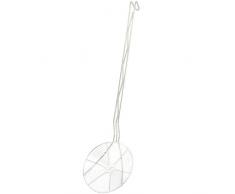 Metaltex 603516 Écumoire 16 cm en Conserve Plastique, Argent, 5 cm