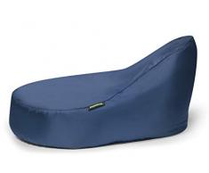 Pushbag Pouf, Polyester, Marin, 150 x 115 cm