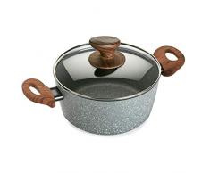Versa Casserole haute avec couvercle 20 cm Bowl Camping et RandonnÃ©e Unisexe Adulte, ComposÃ©
