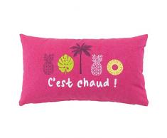 douceur dintérieur COUSSIN, Fuchsia, 30 x 50 CM