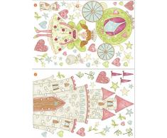 Wallpops Fine DÃ©cor Stickers muraux Princesse Fairyland Kit