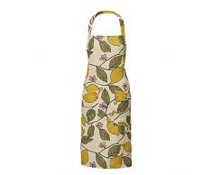 LINUM Isabella Tablier, Cotton, Creme, 70 x 90 cm