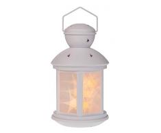 Idena Lanterne LED Ã©toile Blanche 2 Modes