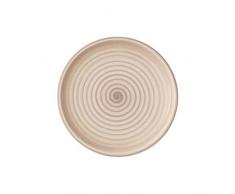 Villeroy & Boch Artesano Nature Beige Assiette petit-déjeuner, 22 cm, Porcelaine Premium, Beige