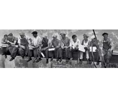 Empire Poster New York « Lunch on a Skyscraper » avec accessoire