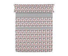 CARLA RUBINI Jeu de draps 105 cm Gris