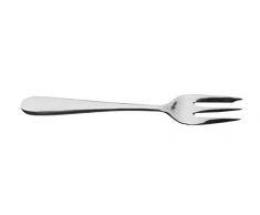 Grunwerg Deluxe Collection Windsor PAFWSR Couverts â Lot de 12 fourchettes à gâteaux Haute qualité â 2.5 mm, Fini Miroir, 18/10 Acier Inoxydable