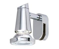 Eglo Sticker LED Miroir Acier Chromé 3,3 W
